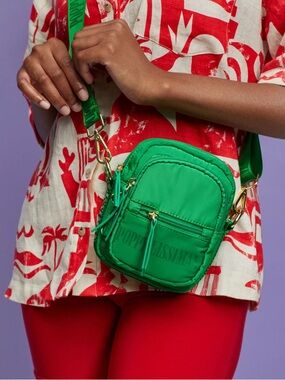 Poppy Lissiman Nifty Camera Bag - Grass Green